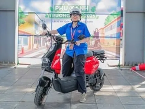 VinFast có mẫu xe điện 'lai' dành cho học sinh, giá dưới 14 triệu đồng, đi học 2-3 ngày mới phải sạc