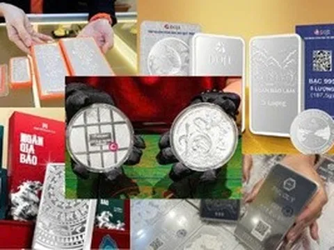 Giá bạc hôm nay 28-4: Bất ngờ với số "ông lớn" vàng lấn sân sang bạc