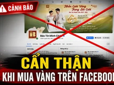 Tưởng mua vàng giá hời, nhiều người mất tiền vì chi tiết này trên Facebook