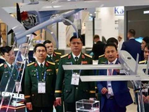 DN Việt đầu tiên hiện diện, trưng bày sản phẩm tại Triển lãm công nghiệp quốc phòng quốc tế