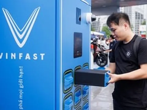 Người dùng VinFast sắp hưởng lợi lớn: 3.000 tủ đổi pin ồ ạt đổ bộ hệ thống PVOIL