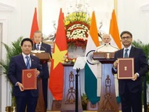 Phó Thống đốc Phạm Tiến Dũng tham gia Đoàn công tác của Tổng Bí thư, Chủ tịch nước Tô Lâm thăm cấp Nhà nước tới Ấn Độ và Sri Lanka
