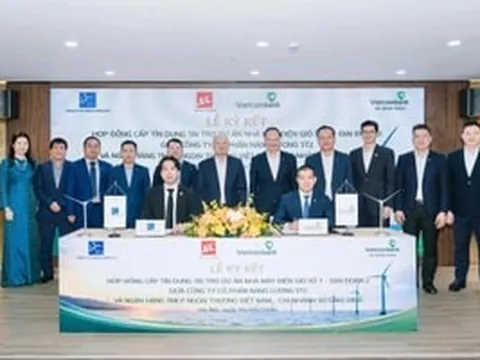Vietcombank tài trợ vốn dự án điện gió 3.728 tỷ đồng của Xuân Cầu Holdings