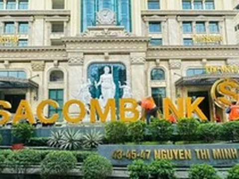 Cổ phiếu Sacombank (STB) tăng cận trần sau biến động nhân sự cấp cao
