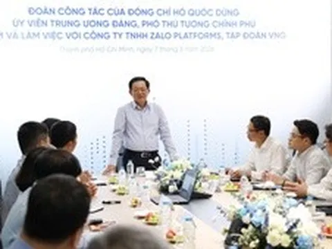 Phó Thủ tướng Hồ Quốc Dũng: Doanh nghiệp Việt cần tiên phong làm chủ AI, UAV chiến lược