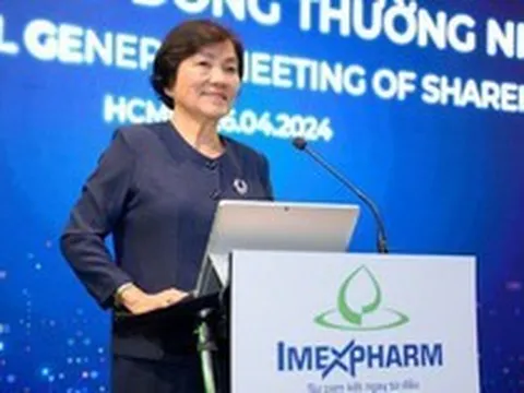 Nhiều lãnh đạo Imexpharm bán cổ phiếu trong cùng một phiên