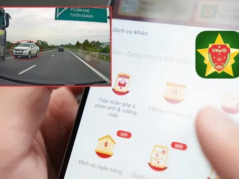 Cách gửi các hành vi vi phạm ATGT trên VNeID nhanh chóng