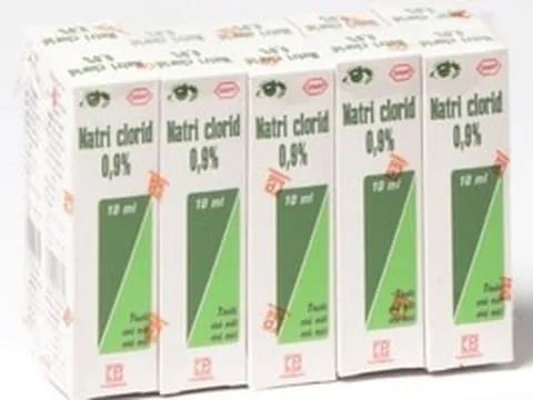 Thu hồi toàn quốc thuốc nhỏ mắt Natri clorid 0,9% của Pharmedic do vi phạm mức độ 3