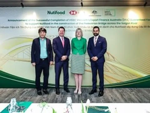 Nutifood vay 800 tỷ đồng từ HSBC để xây cầu đi bộ nối Bến Bạch Đằng với Thủ Thiêm