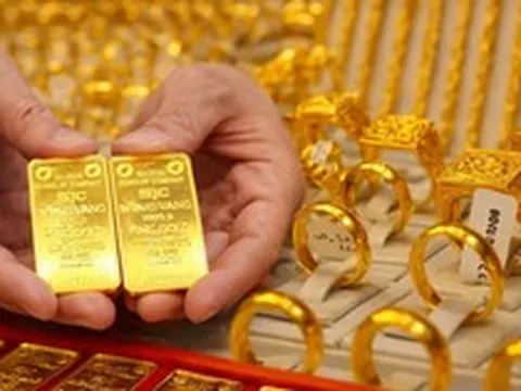 Giá vàng nhẫn trơn, vàng miếng chiều 19/5
