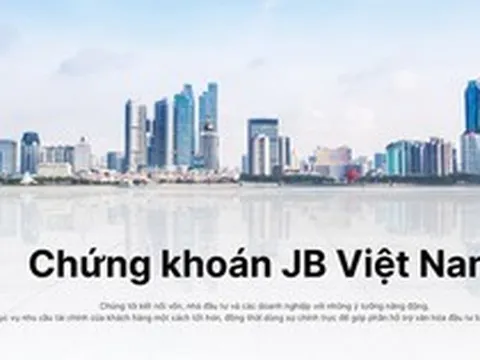 Chứng khoán JB Việt Nam bị phạt do không báo cáo thông tin