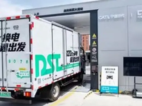 Láng giềng Việt Nam ra mắt hệ sinh thái đổi pin cho xe điện bỏ xa cả thế giới: Xe tải đổi pin chỉ mất 120 giây, sẽ lắp 140 trạm trong năm nay