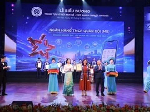 BIZ MBBank được vinh danh tại Lễ Biểu dương Thành tựu Tác động vì Việt Nam số 2026