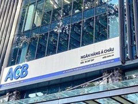 ACB chốt quyền chia cổ tức 20%, trả tiền mặt từ 23/6