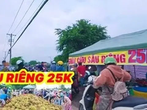 Cảnh báo loại sầu riêng 'giải cứu' giá rẻ như cho, bán đổ đống tại TP Hồ Chí Minh