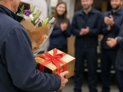 Trúng số 182 tỷ, nam shipper có động thái bất ngờ với đồng nghiệp cũ