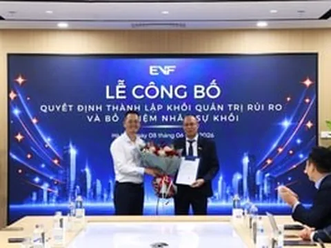 EVF kiện toàn Khối Quản trị rủi ro, sẵn sàng hướng tới cột mốc lợi nhuận kỷ lục 1.300 tỷ đồng