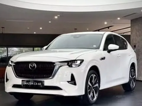 Đại lý Việt nhận cọc Mazda CX-60: Trang bị tiệm cận xe sang, giá ‘chát’ hơn Santa Fe, khách xuống tiền là tháng 10 có xe đi
