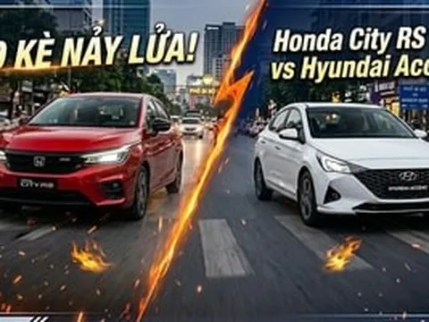 Cùng tầm giá 500 triệu: Honda City RS hay Hyundai Accent được lòng người Việt hơn?