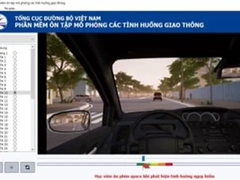 Bỏ phần thi mô phỏng lái xe: Chấm dứt cảnh canh hình, học mẹo
