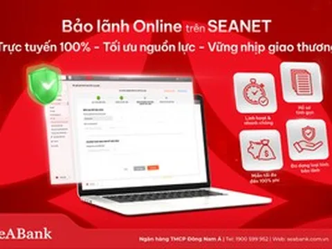 SeABank ra mắt tính năng Bảo lãnh Online, miễn đến 100% phí cho khách hàng doanh nghiệp