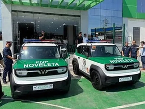 Một nước Đông Nam Á đưa VinFast VF 3 vào đội xe cảnh sát
