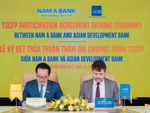 Nam A Bank hợp tác cùng ADB thúc đẩy tài trợ thương mại
