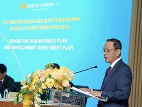 Vietnam Airlines đặt mục tiêu doanh thu gần 139.000 tỉ đồng năm 2026
