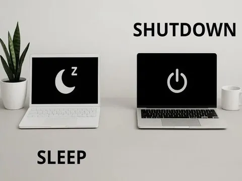 Dùng máy tính, để Shutdown hay Sleep tốt hơn?