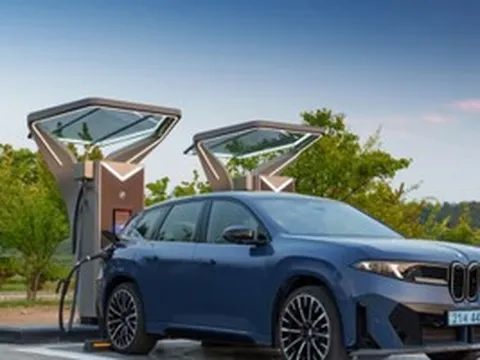 BMW ra mắt trạm sạc 400 kW giúp sạc pin xe điện chỉ mất 8,5 phút