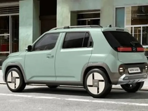 Ra mắt Hyundai 'Grand i10' điện: Nội thất hạng sang, bọc da thật, sạc 30 phút, tầm hoạt động 360km, giá từ 750 triệu