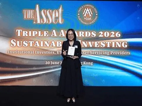 PVI AM được vinh danh 'Công ty Quản lý Tài sản của Năm' tại The Asset Triple A Sustainable Investing Awards 2026