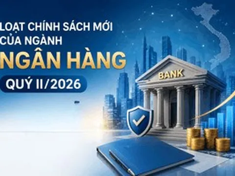 Loạt chính sách mới của ngành ngân hàng quý II/2026: Những tác động đáng chú ý