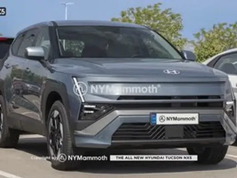 Hyundai Tucson thế hệ mới lộ diện, thiết kế khác hẳn bản đang bán: Vuông vức, nam tính và đậm chất SUV hơn