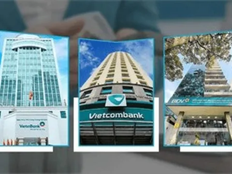 Vietcombank, VietinBank và BIDV lần đầu cùng trả cổ tức tiền mặt 4,5%, hơn 10.000 tỷ đồng sắp về tay cổ đông
