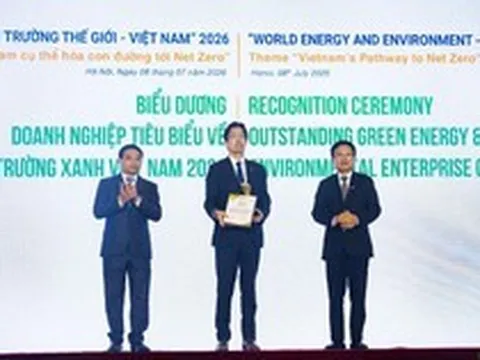 VPBank được vinh danh Doanh nghiệp hàng đầu về năng lượng môi trường xanh