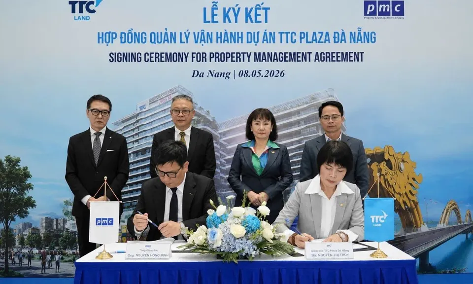 TTC Land và PMC ký kết vận hành TTC Plaza Đà Nẵng trước thềm khai trương quý III/2026